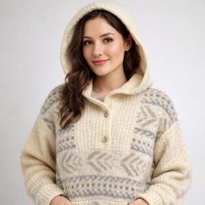 ✨ Hilda Ltd 100% Pure Wool Sweater – Size S